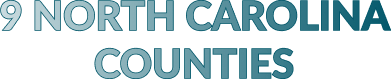 9 North Carolina counties